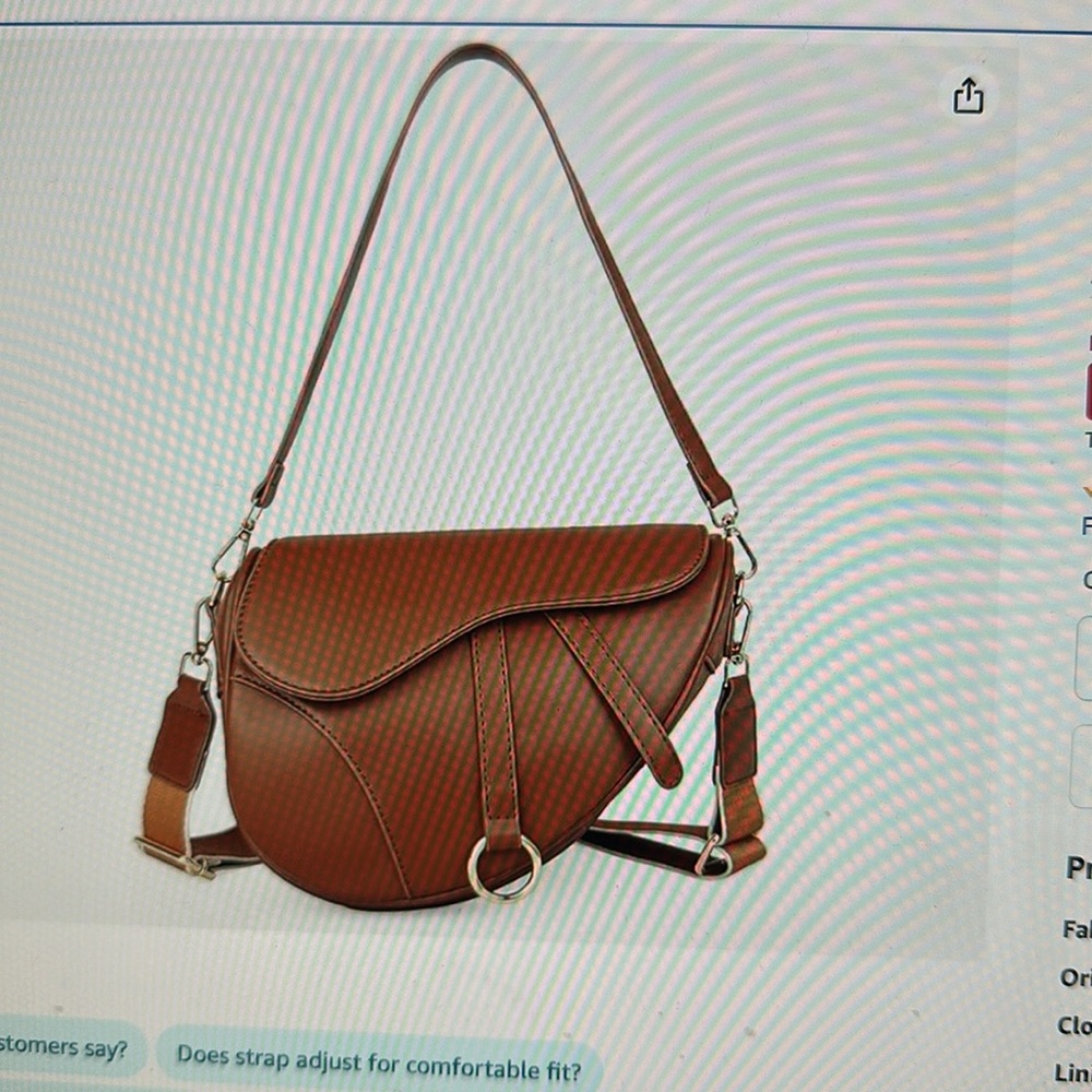 Asymmetrical Crossbody bag